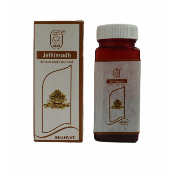 Jethimad (Yashtimadhu) Extract Tablets_100 Tablets
