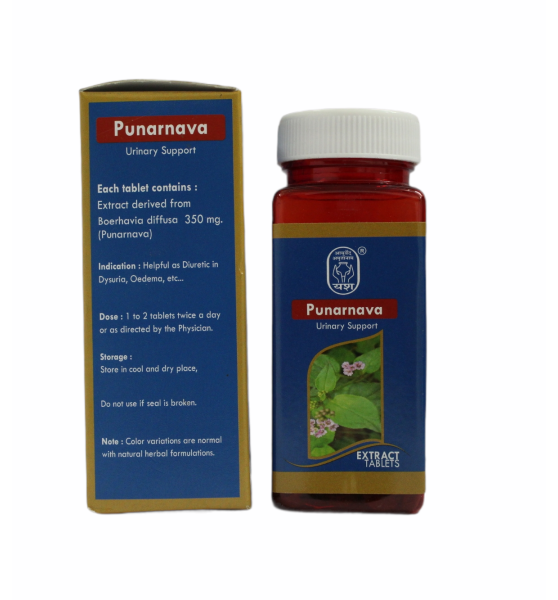 Punarnava Extract Tablets_100 Tabs