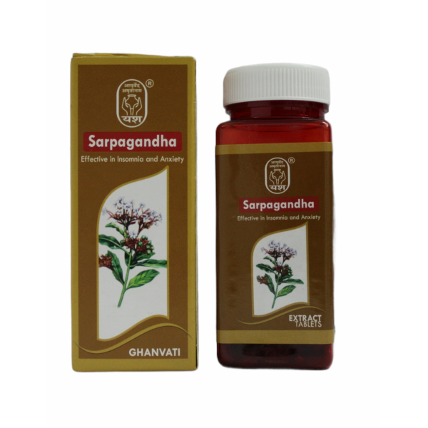 Sarpagandha Extract Tablets_100 Tabs