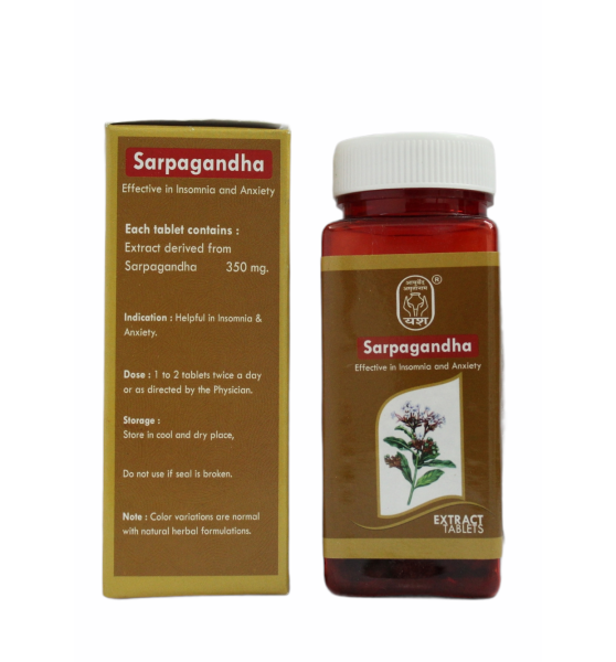 Sarpagandha Extract Tablets_100 Tabs