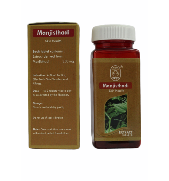 Manjisthadi Extract Tablets_100 Tabs